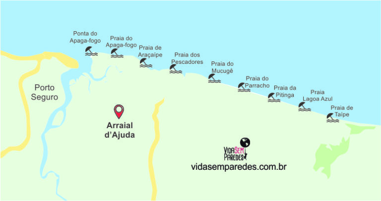 O Que Fazer Em Arraial DAjuda Bahia 9 Melhores Dicas E Praias