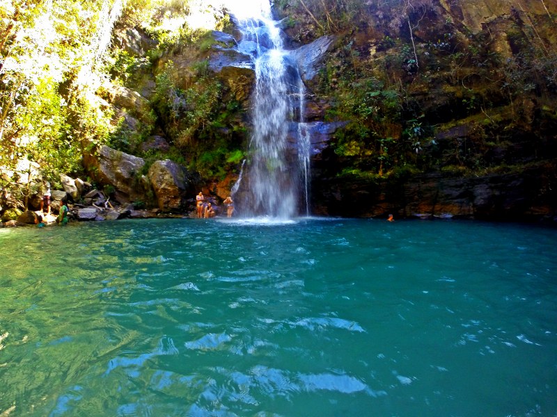 Chapada dos Veadeiros: como chegar na cachoeira Santa Bárbara (GO)