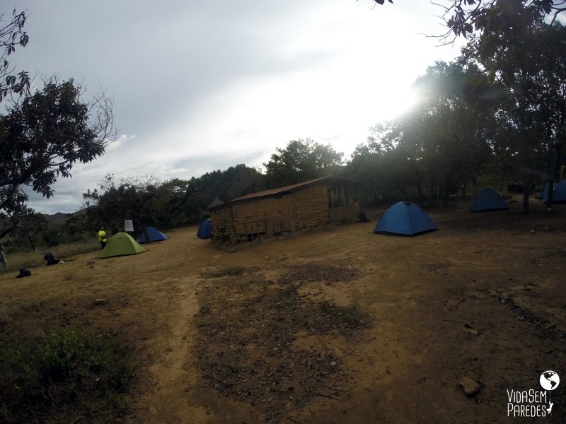 acampamentos no Monte Roraima : Kukenan