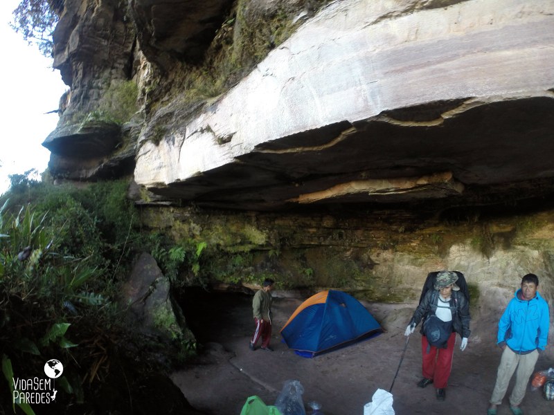 acampamentos no Monte Roraima : São Francisco