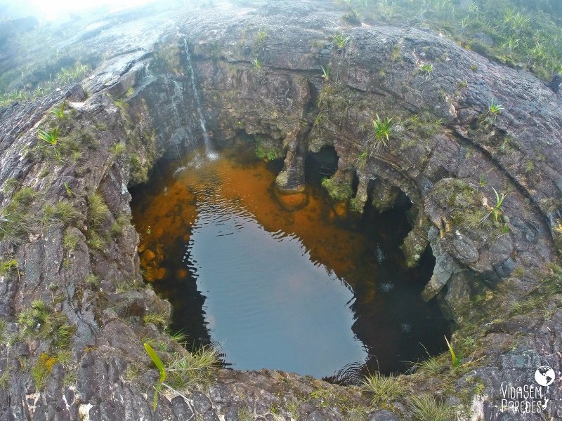 Atrações no Monte Roraima: El fosso