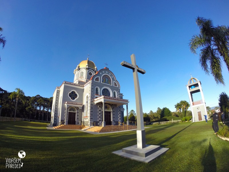 O que fazer em Pudentópolis, Paraná: Igrejas em estilo bizantino