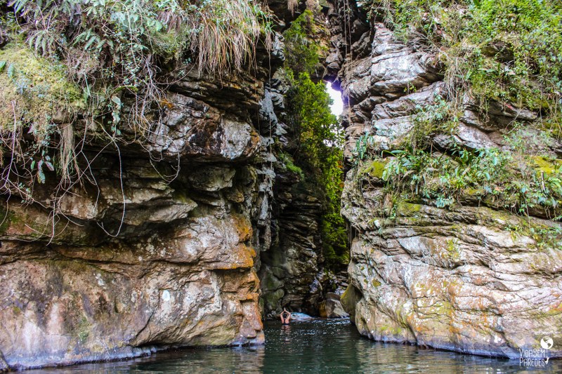 cachoeiras em Santa Rita de Jacutinga - MG: Boqueirão da Mira