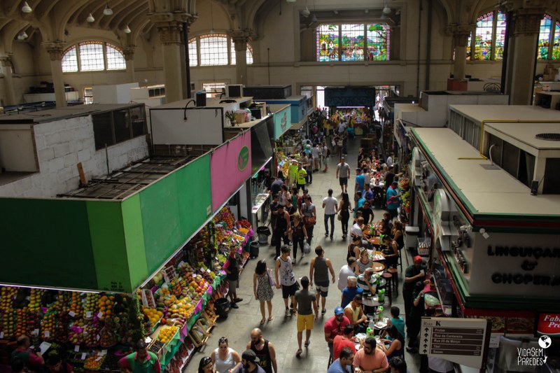 atrações para conhecer a pé no centro de São Paulo: Mercado Municipal