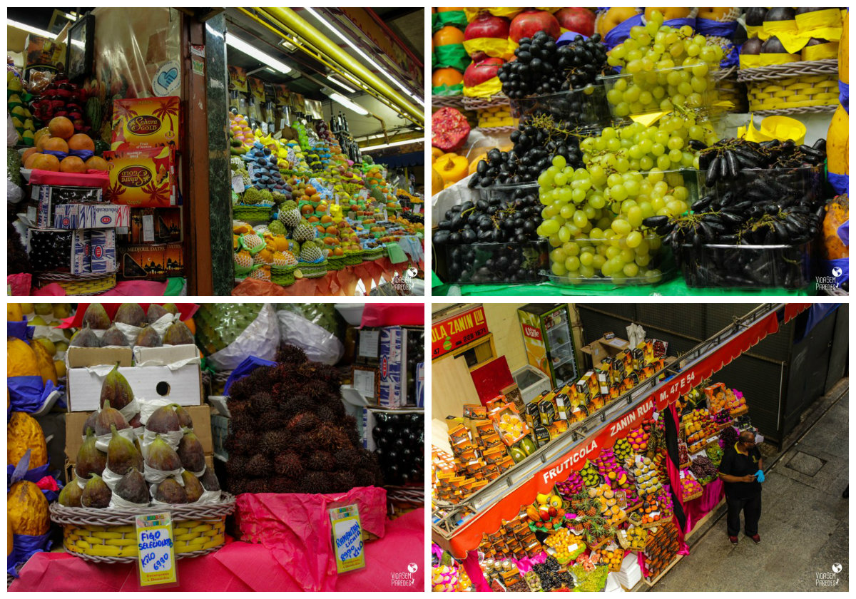 Frutas exóticas do Mercado Municipal de São Paulo