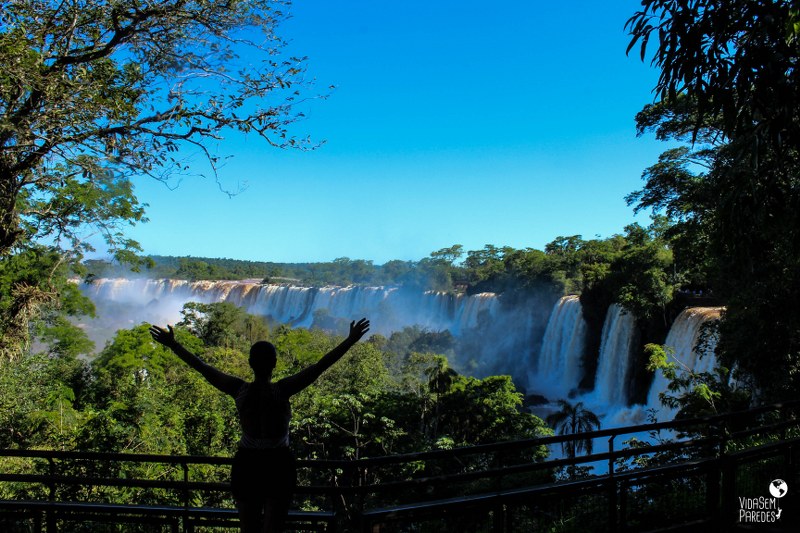 Parque Nacional Iguazú: cataratas Argentina, Circuito Superior
