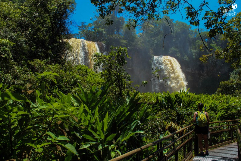Parque Nacional Iguazú: cataratas Argentina, Circuito Inferior