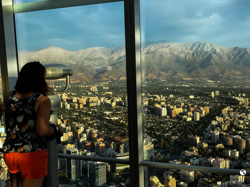 Mirante Sky Costanera em Santiago - Chile