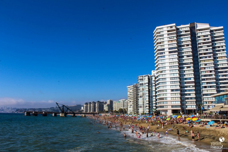 Melhores pontos turísticos em Viña del Mar, Chile: Playa Acapulco