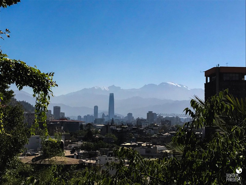 3 mirantes para ver a Cordilheira dos Andes em Santiago: Cerro Santa Lucía