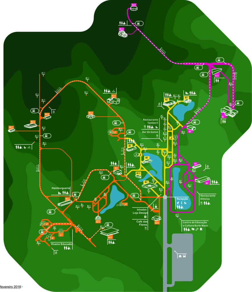 Mapa Inhotim